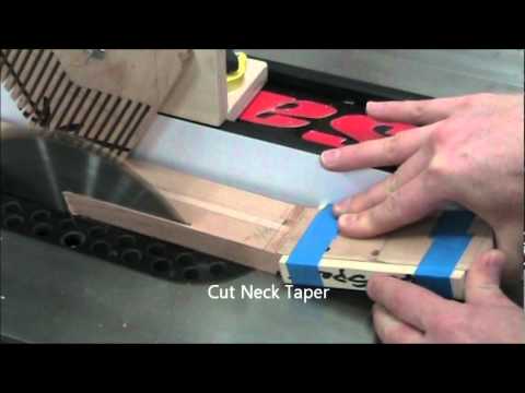 Cutting fret slots by hand tools